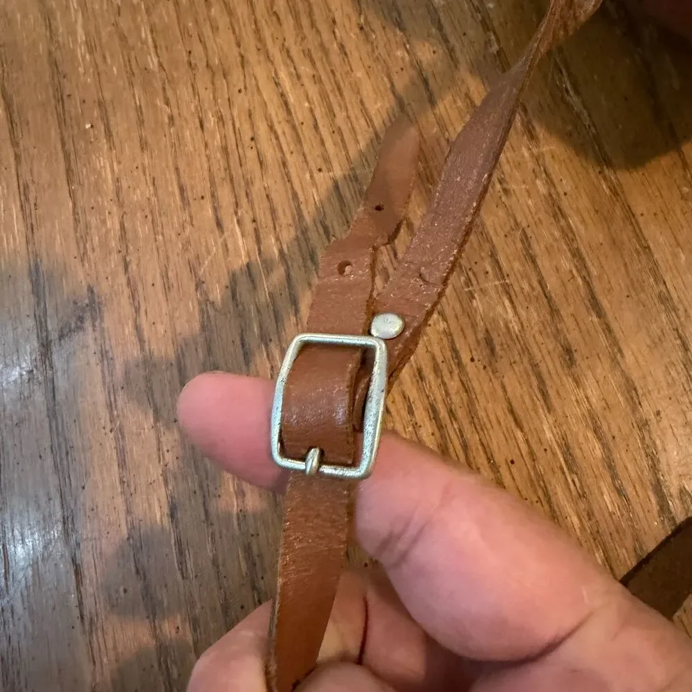 Vintage Argus C3 Rangefinder Brown Leather Camera Case Strap USA Original EC